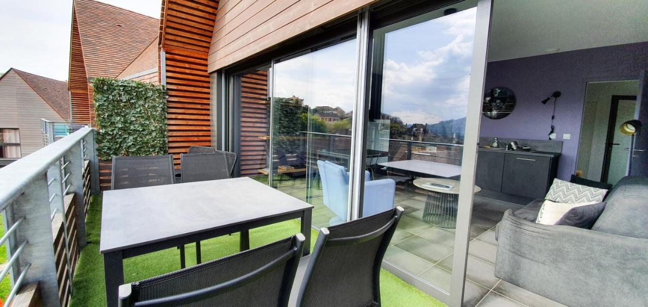 Le Coin Cosy Avec Balcon Terrasse Parking Prive Et Linge De Lit Compris Apartment Sarlat-la-Canéda Exterior photo