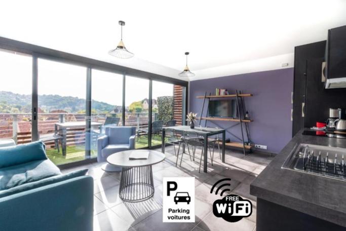 Le Coin Cosy Avec Balcon Terrasse Parking Prive Et Linge De Lit Compris Apartment Sarlat-la-Canéda Exterior photo